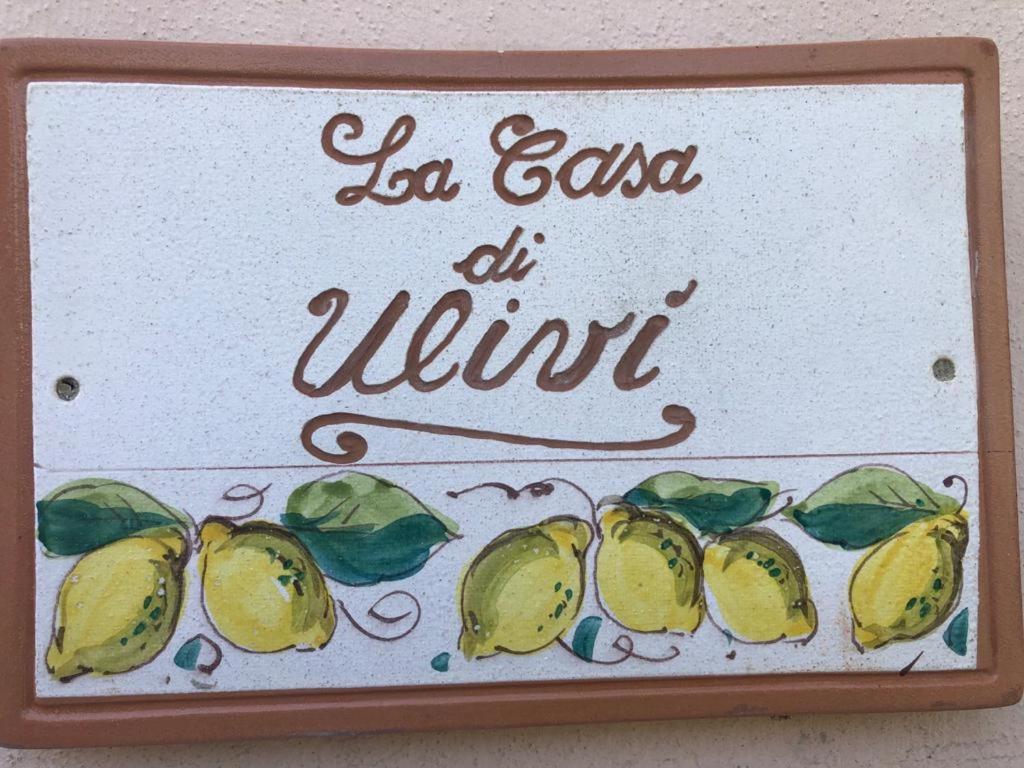 La Casa Di Ulivi Villa Piano di Follo Exterior foto